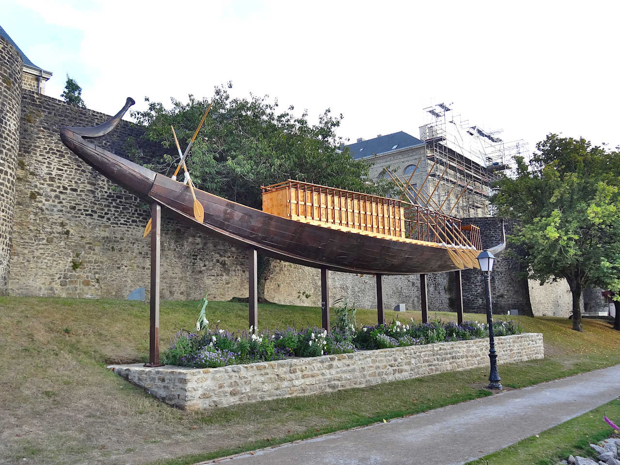 barque solaire de Khéops à Boulogne-sur-Mer