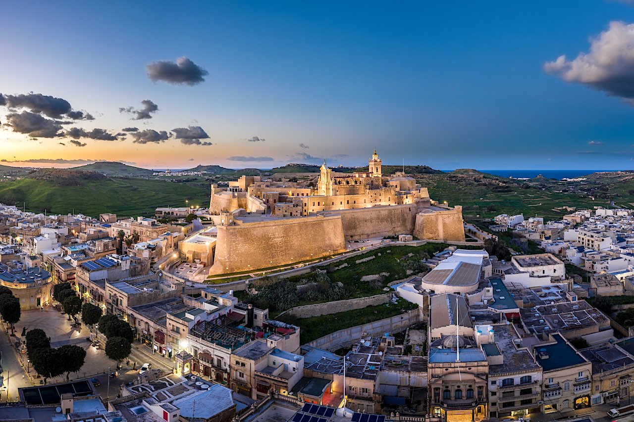 citadelle de Gozo à Malte