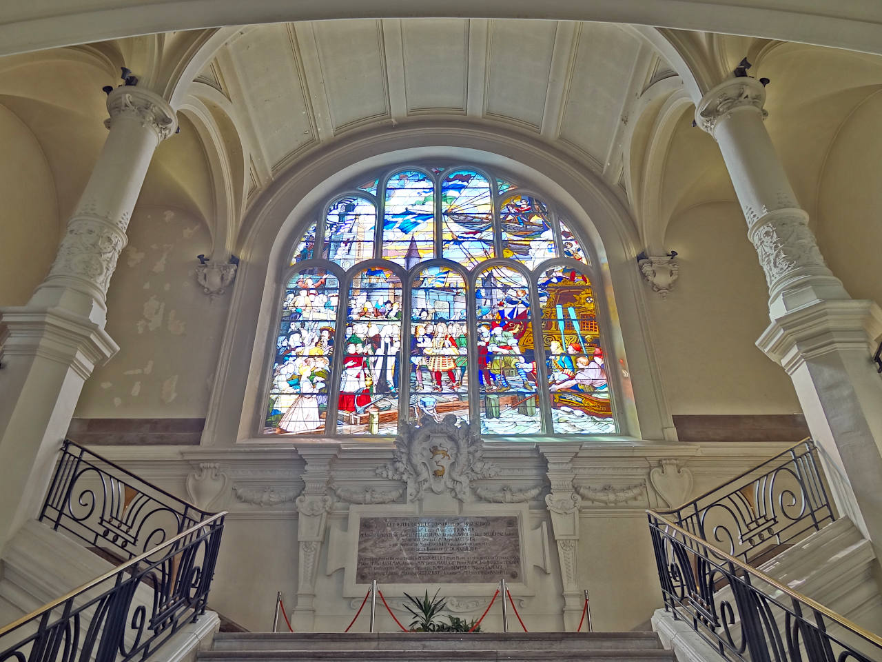 Vestibule de l'Hôtel de ville de Dunkerque