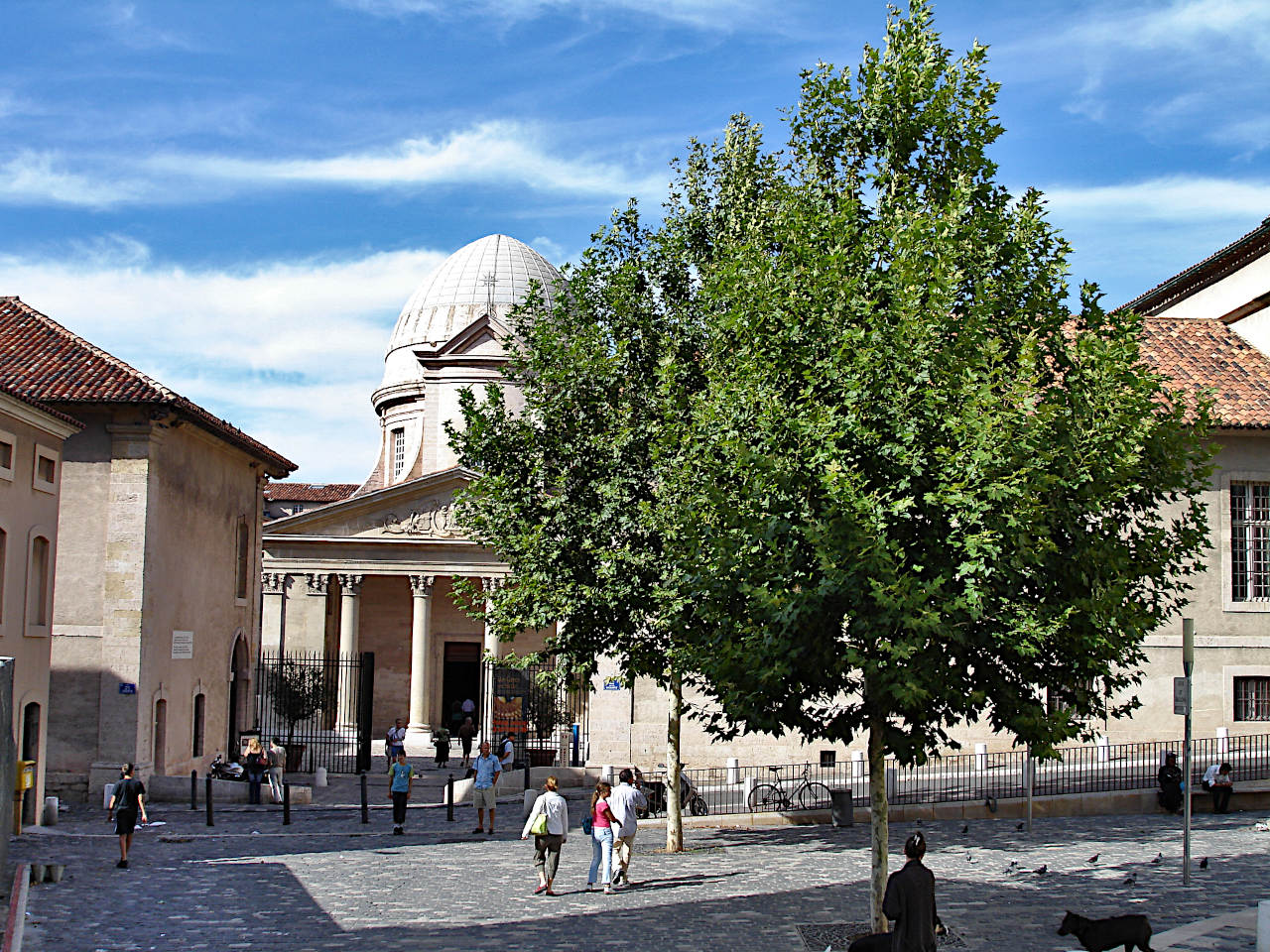 Entrée de la Vieille Charité à Marseille