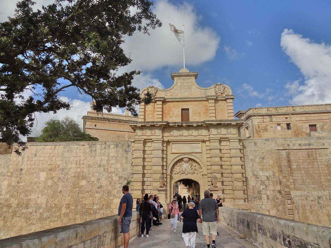 porte de Mdina à Malte