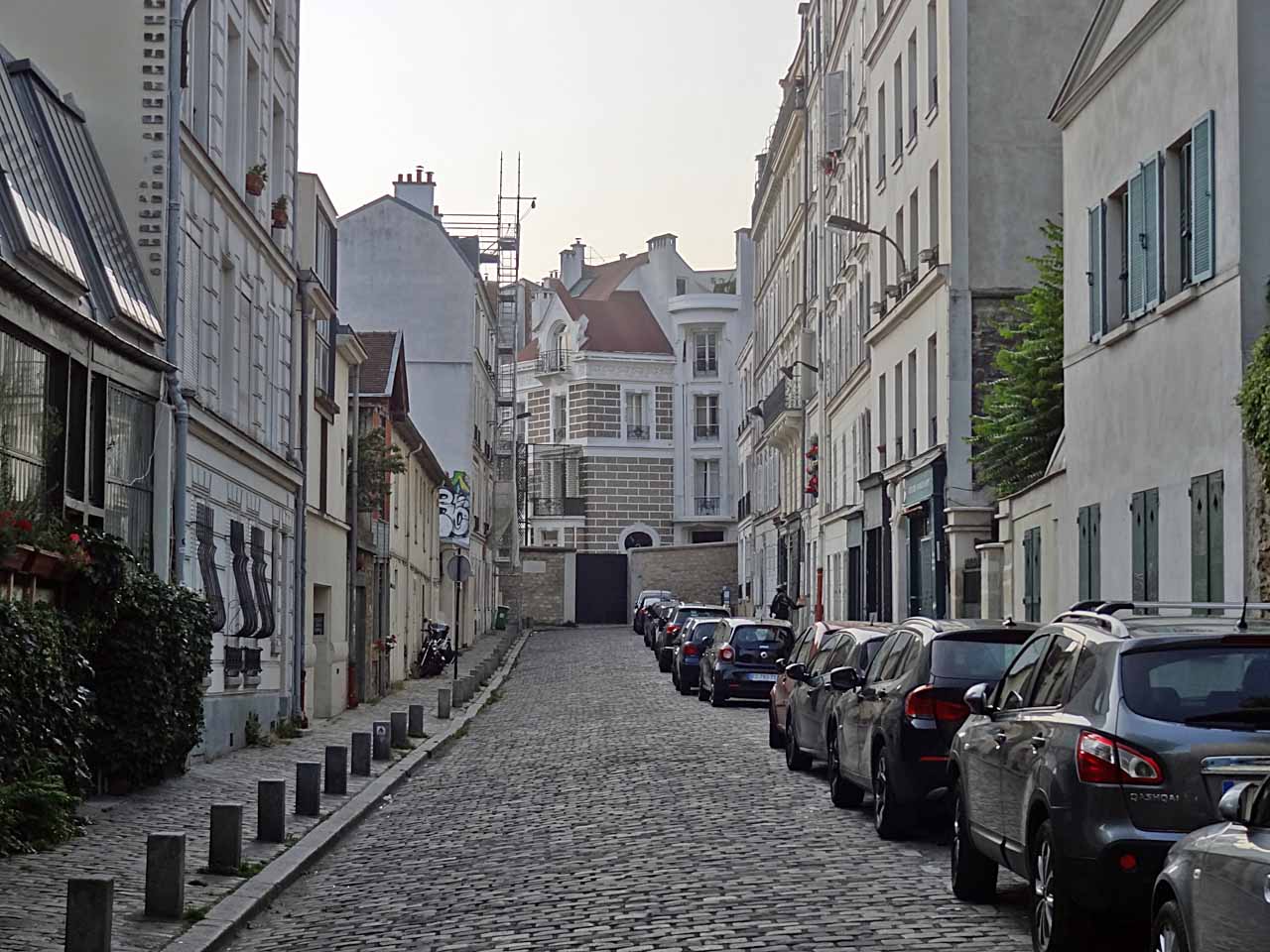 Rue d'Orchampt à Montmartre
