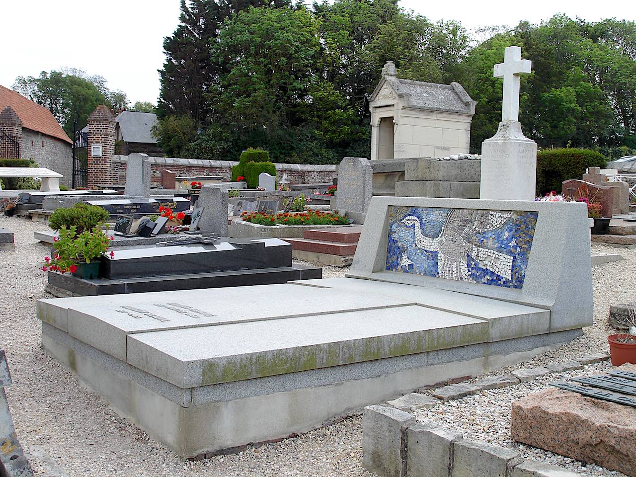 tombe de Georges Braque à Varengeville-sur-Mer