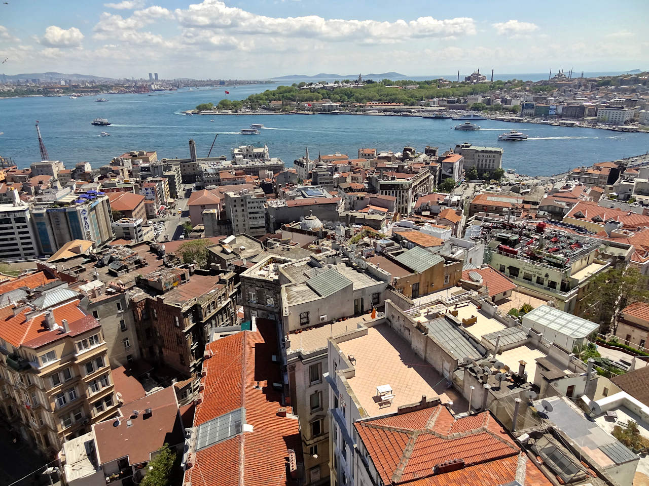 vue depuis la tour de Galata