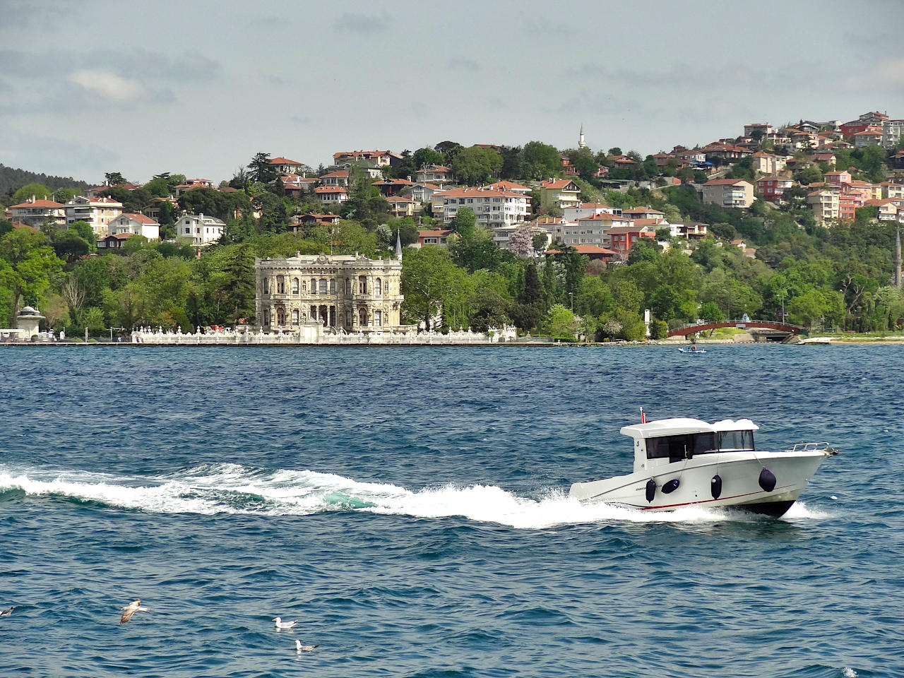 rive asiatique du Bosphore à Istanbul