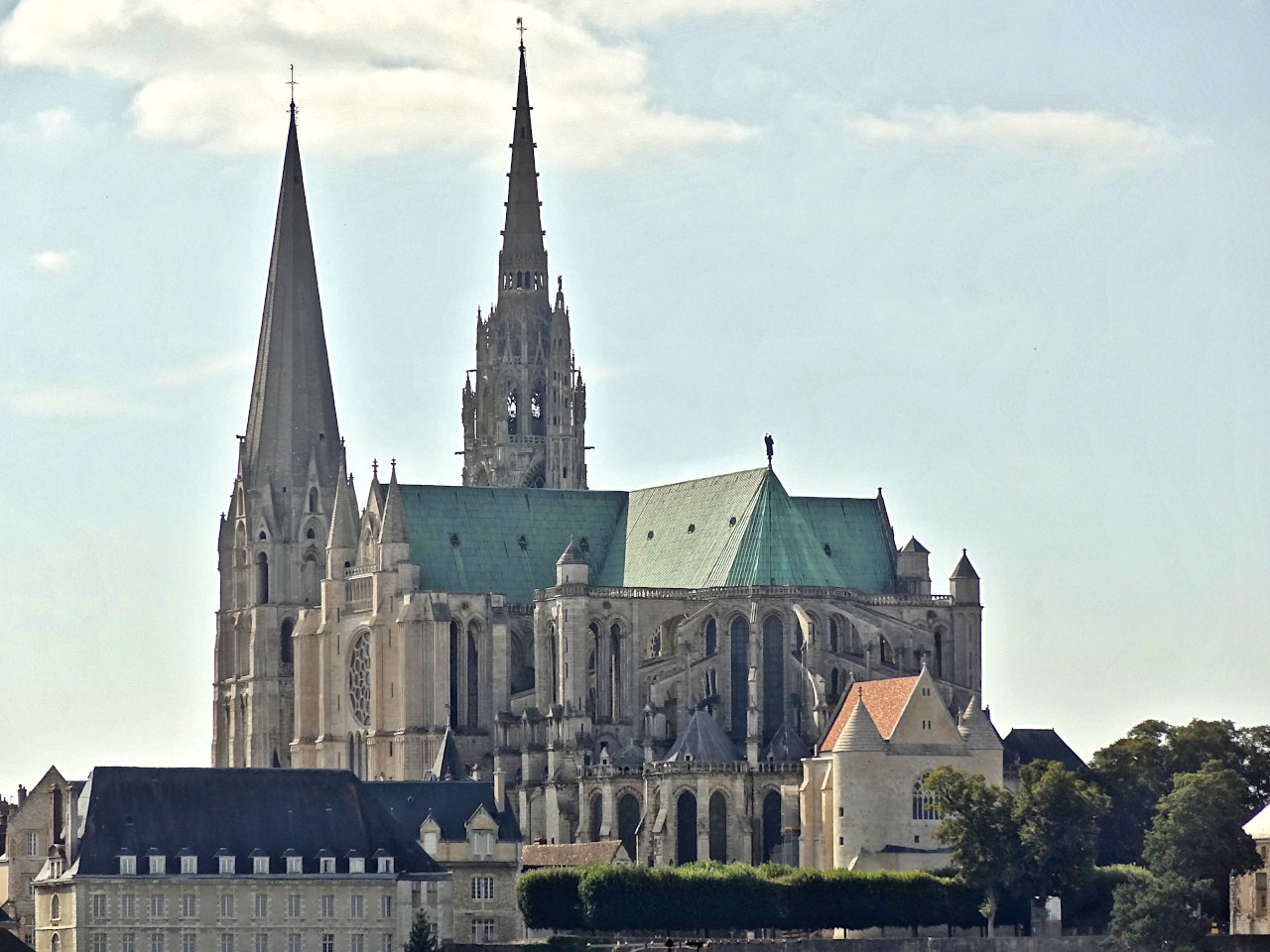 cathédrale de Chartres extérieur