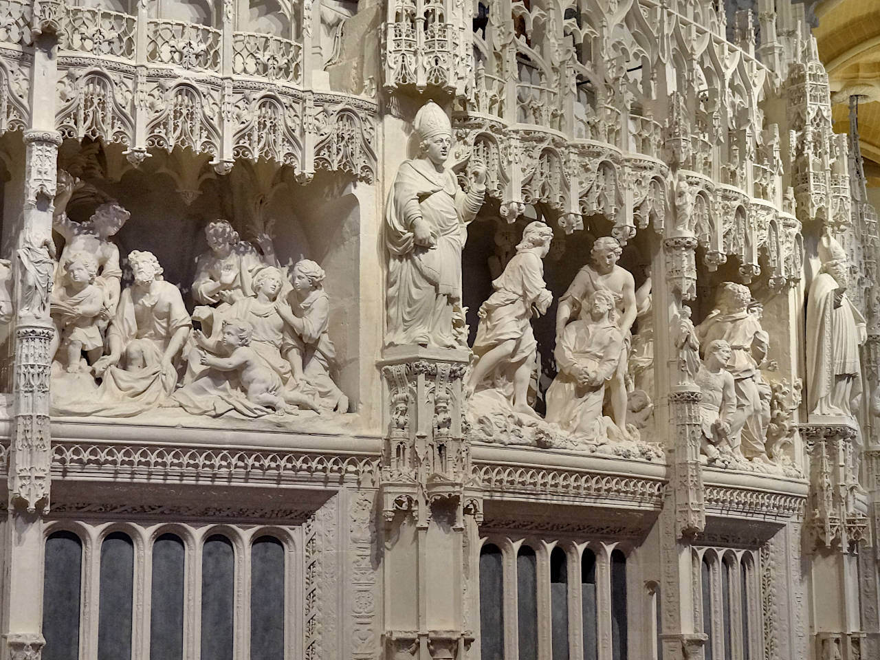 clôture de choeur de la cathédrale de Chartres
