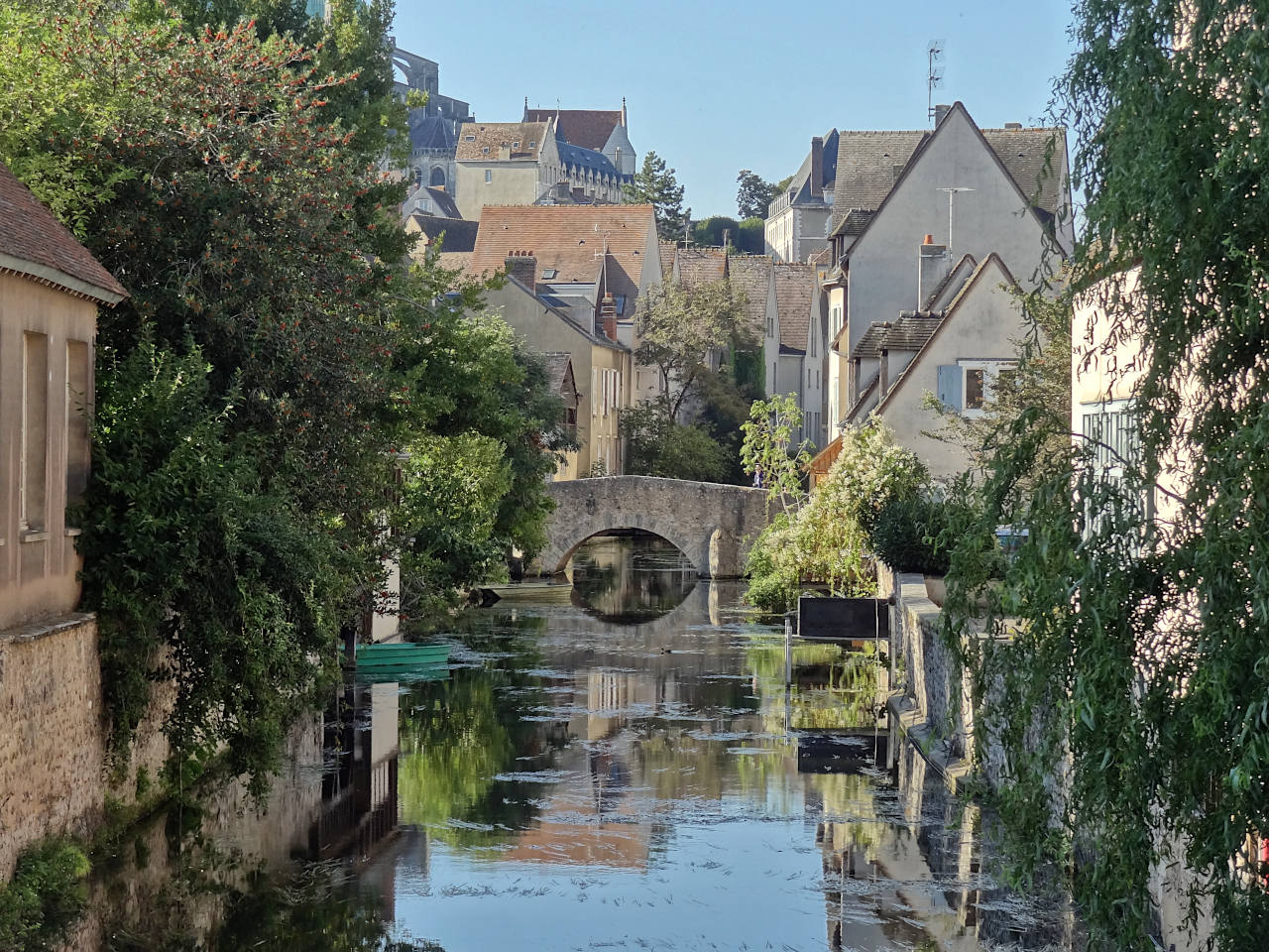 bord de l'Eure à Chartres