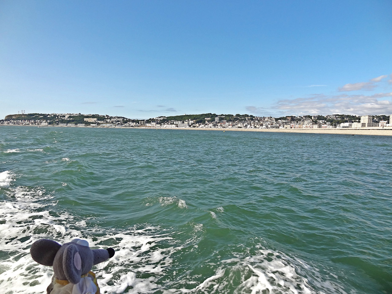 Le Havre vu du bateau