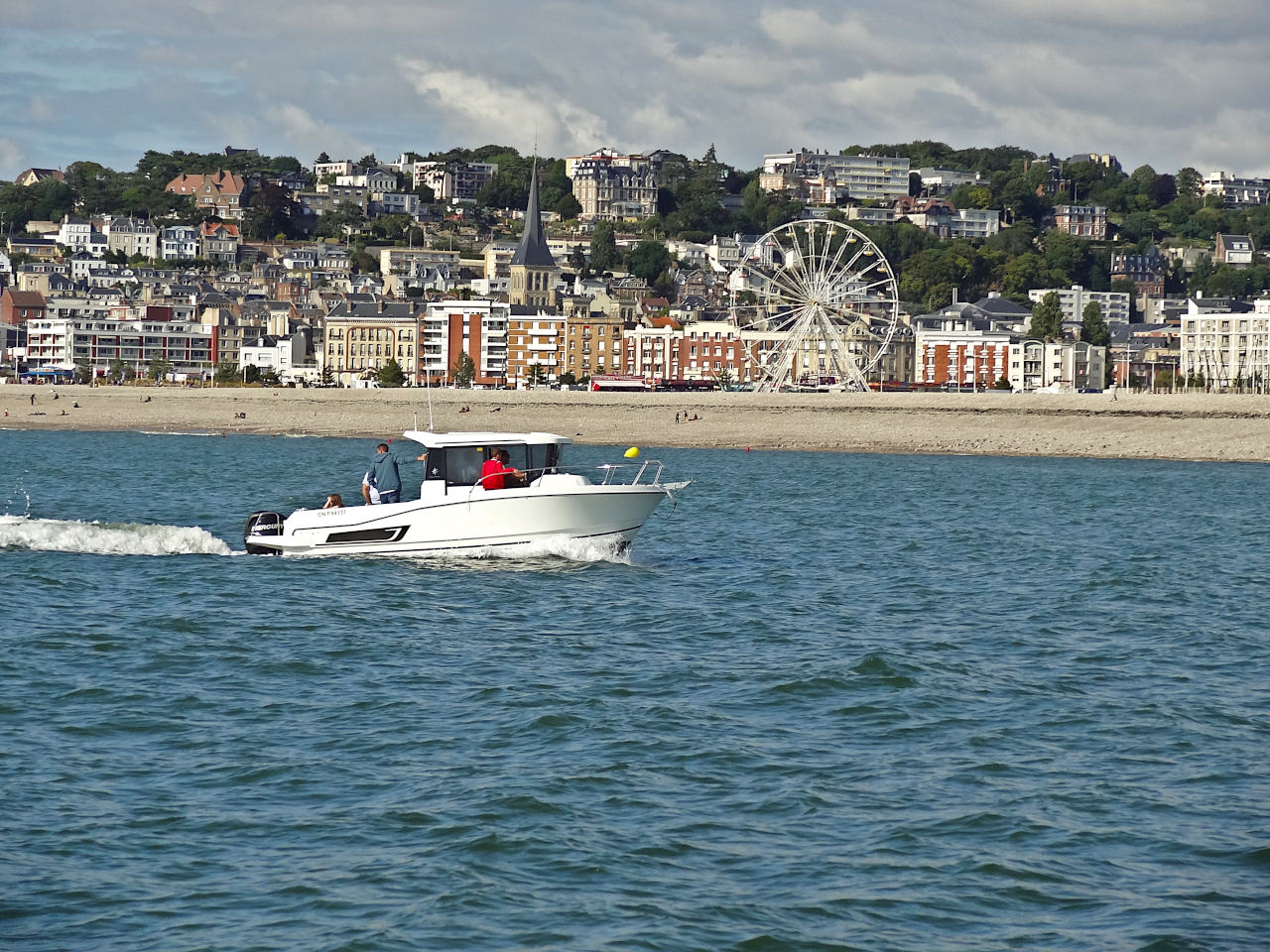 Le Havre vu du bateau