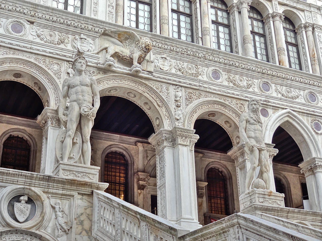 Scala dei Giganti du palais des Doges de Venise