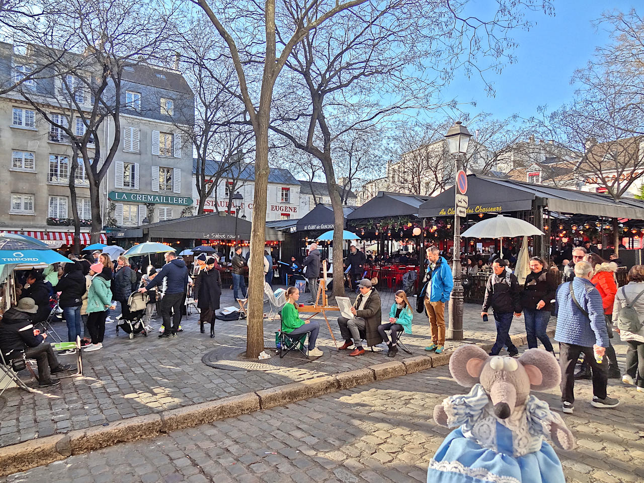 place du Tertre Montmartre 