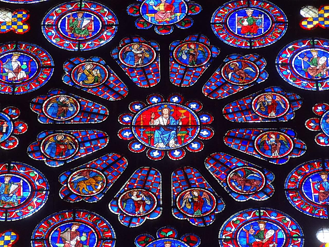 rosace de la cathédrale de Chartres