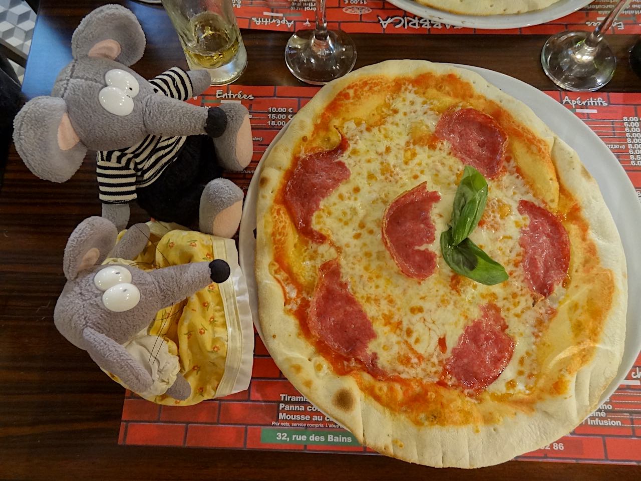 Pizza à Trouville-sur-Mer