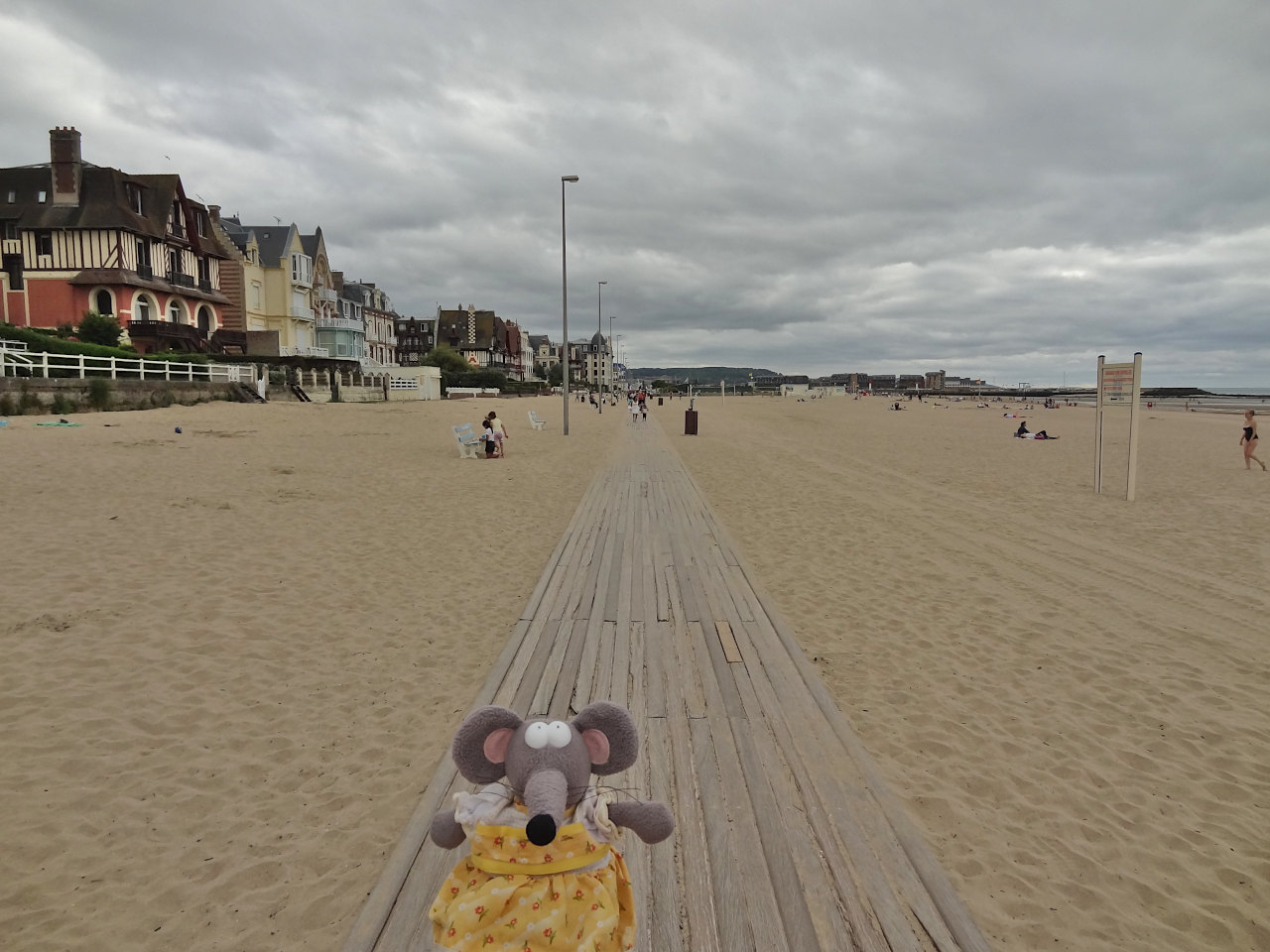 Promenade Savignac à Trouville-sur-Mer