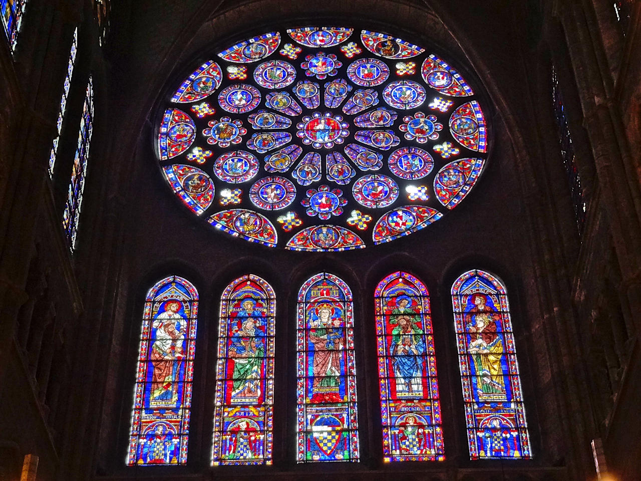 vitraux de la cathédrale de Chartres