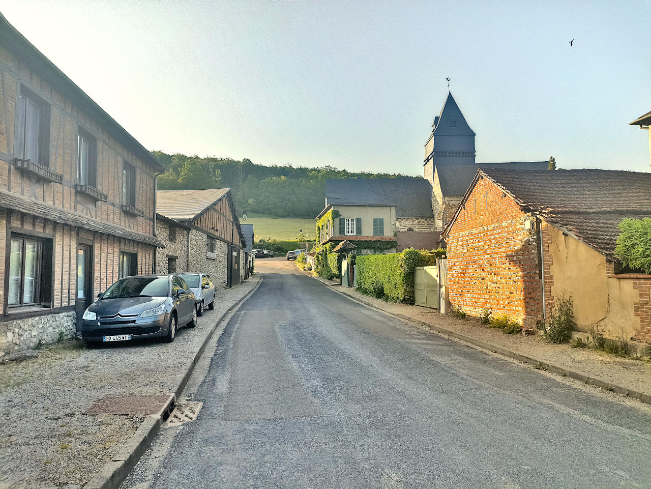 Lyons-la-Forêt rue de l'église