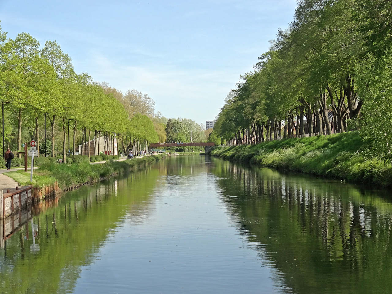 bord de la Somme à Amiens