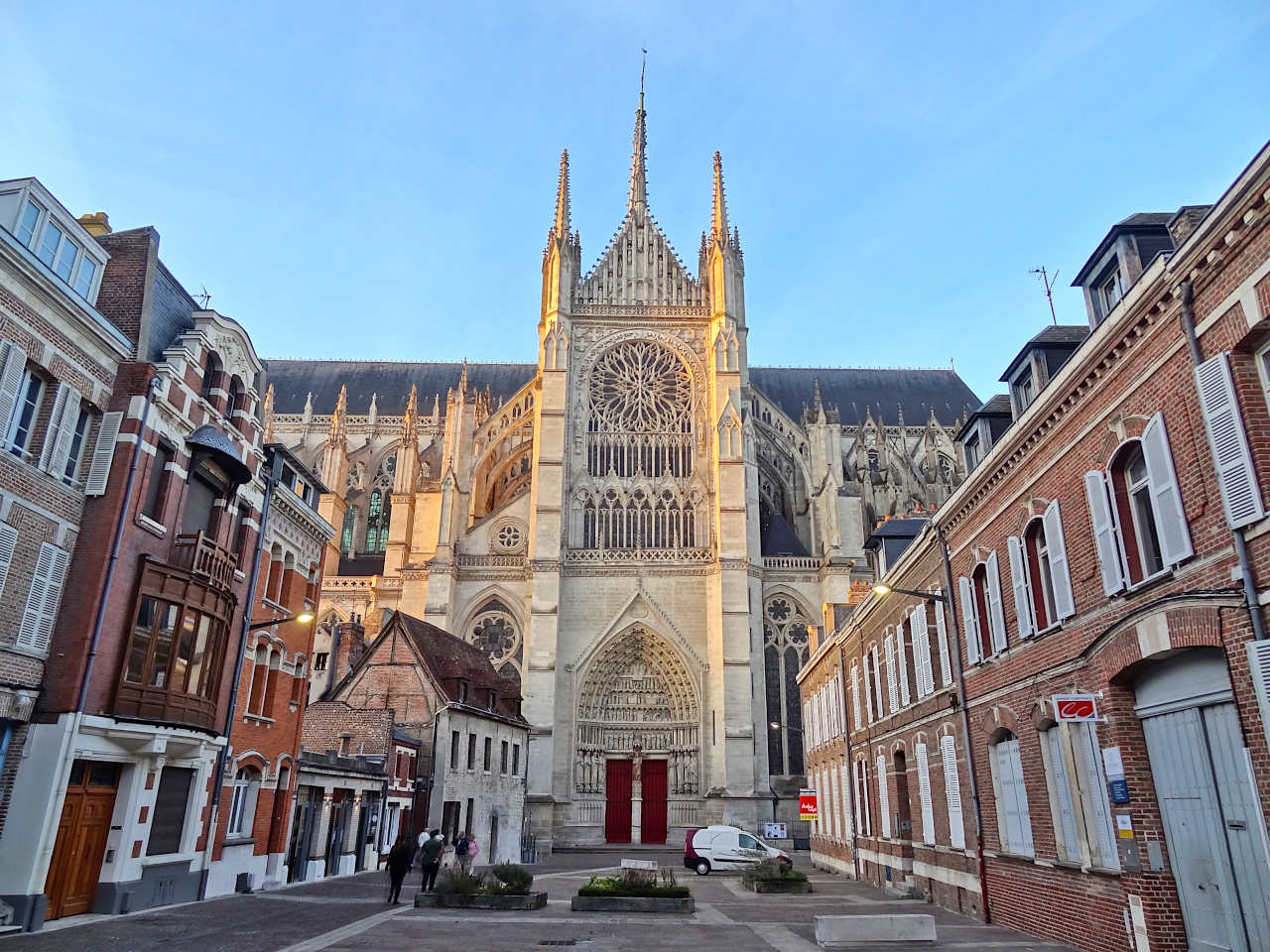 cathédrale d'Amiens coté