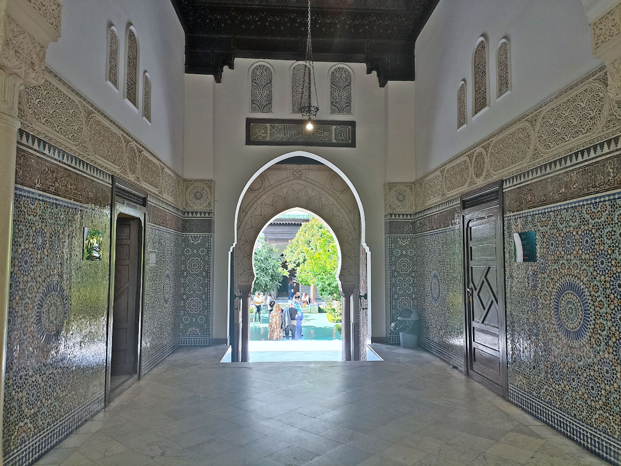 couloir grande mosquée de Paris