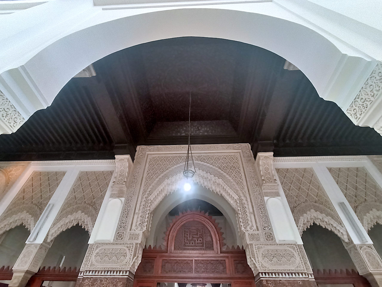 patio de la grande mosquée de Paris