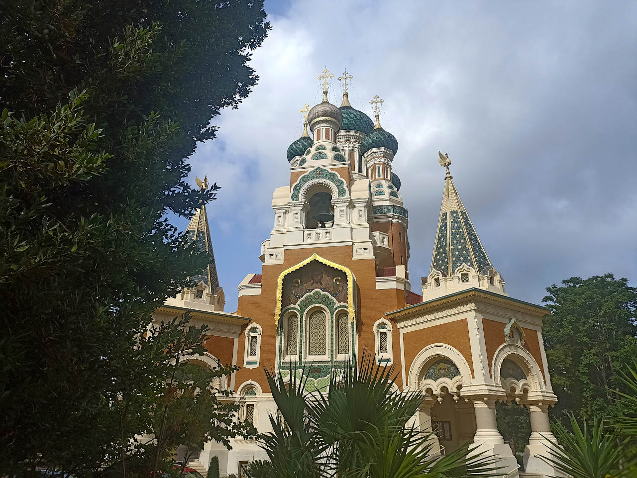 église russe Nice extérieur