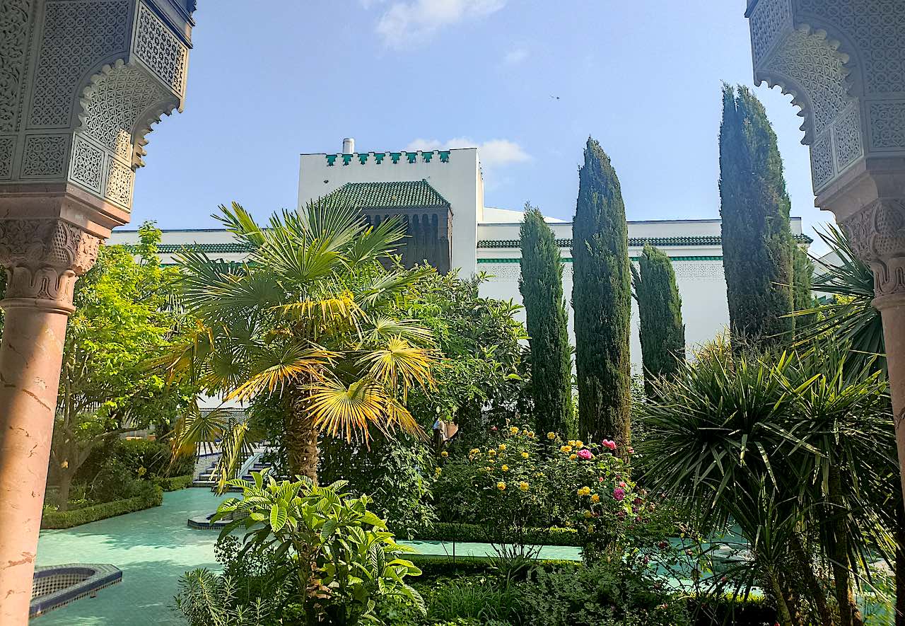 jardin grande mosquée de paris 