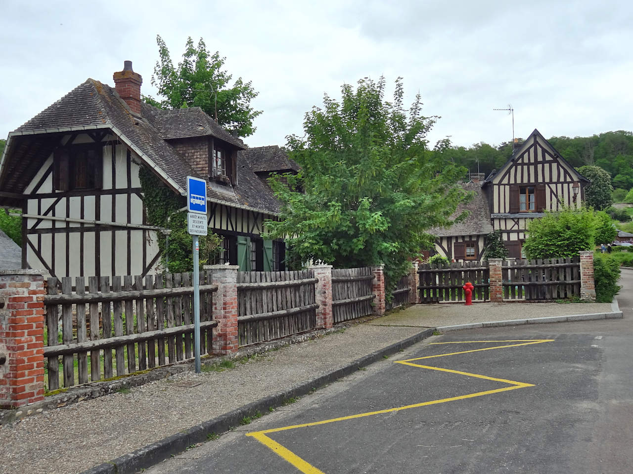 maisons au Bec-Hellouin