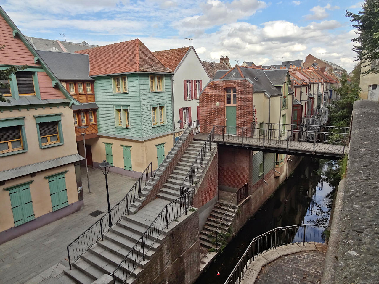 quartier de Saint-Leu à Amiens