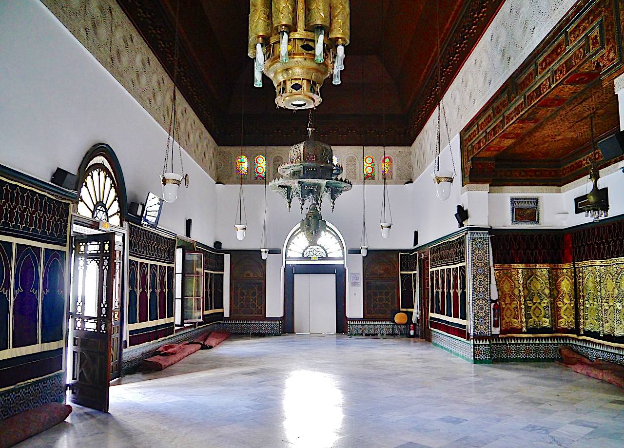 salle de l'émir Abdelkader mosquée de Paris