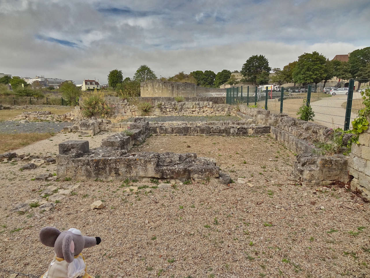 Caen château ruines