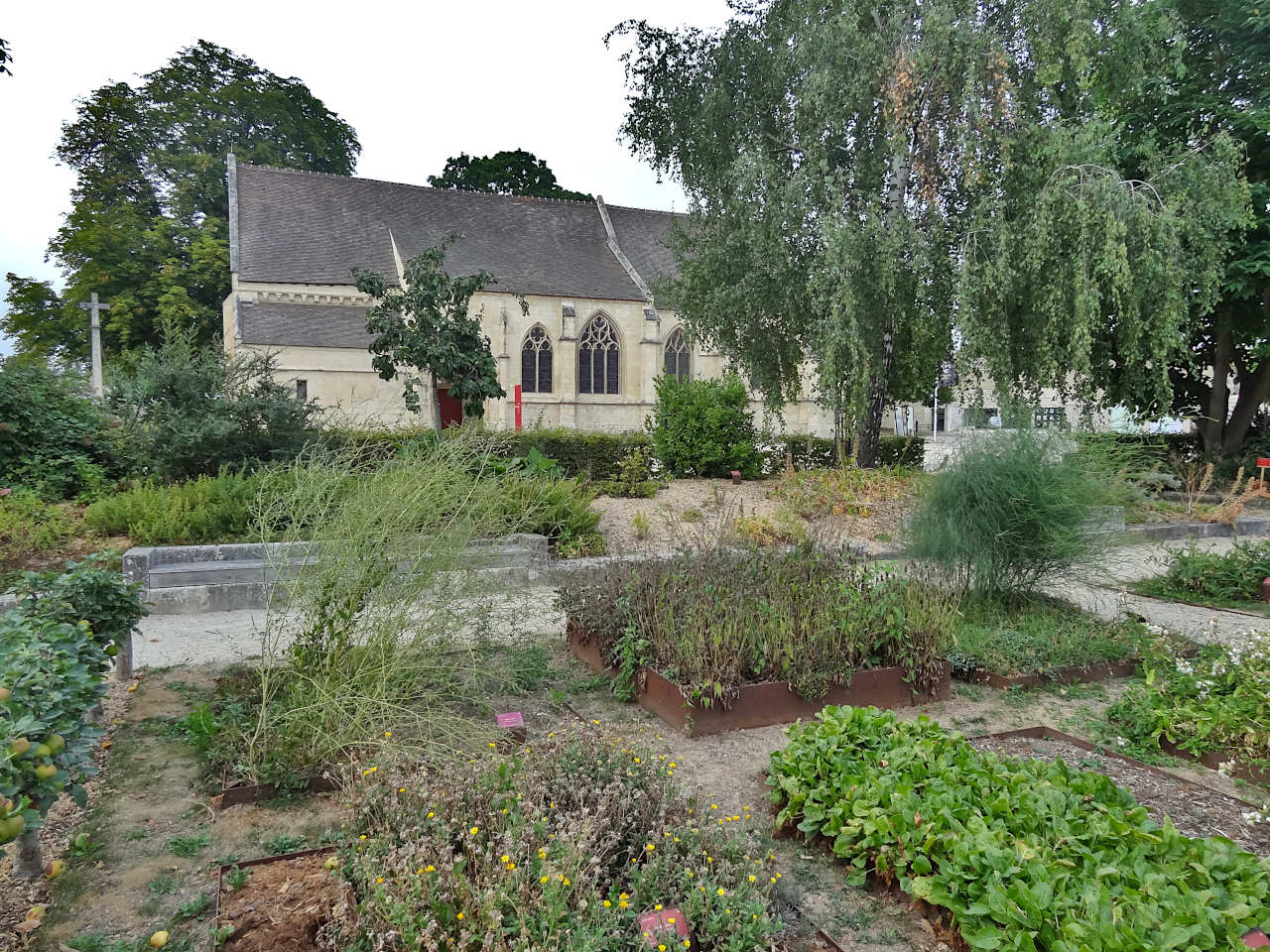 jardin du château de Caen