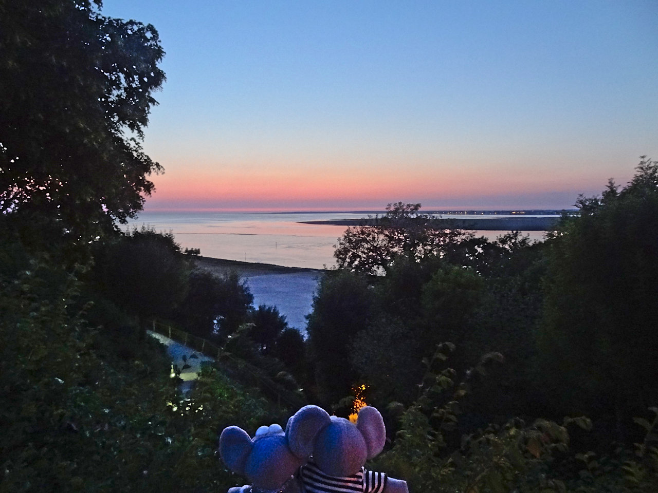 Saint-Valery-sur-Somme coucher de soleil en amoureux