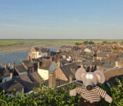 Saint-Valery-sur-Somme vue depuis le calvaire des marins