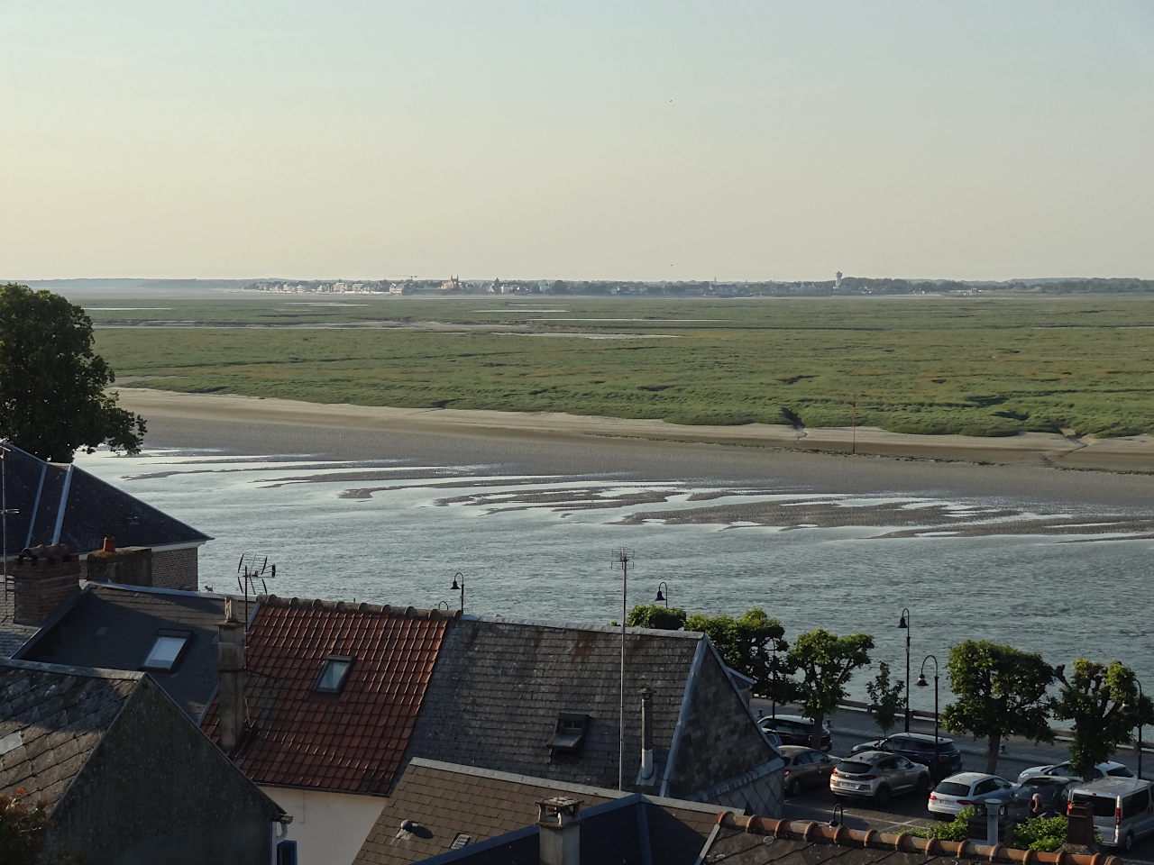 vue depuis le calvaire des marins de Saint-Valery-sur-Somme