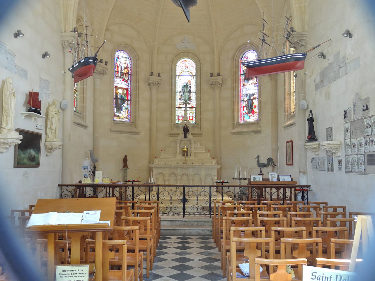 chapelle Saint-Valery intérieur