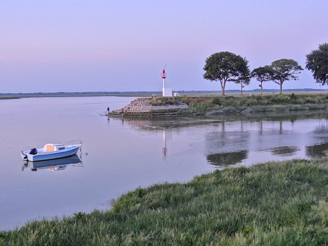 Saint-Valery-sur-Somme coucher de soleil