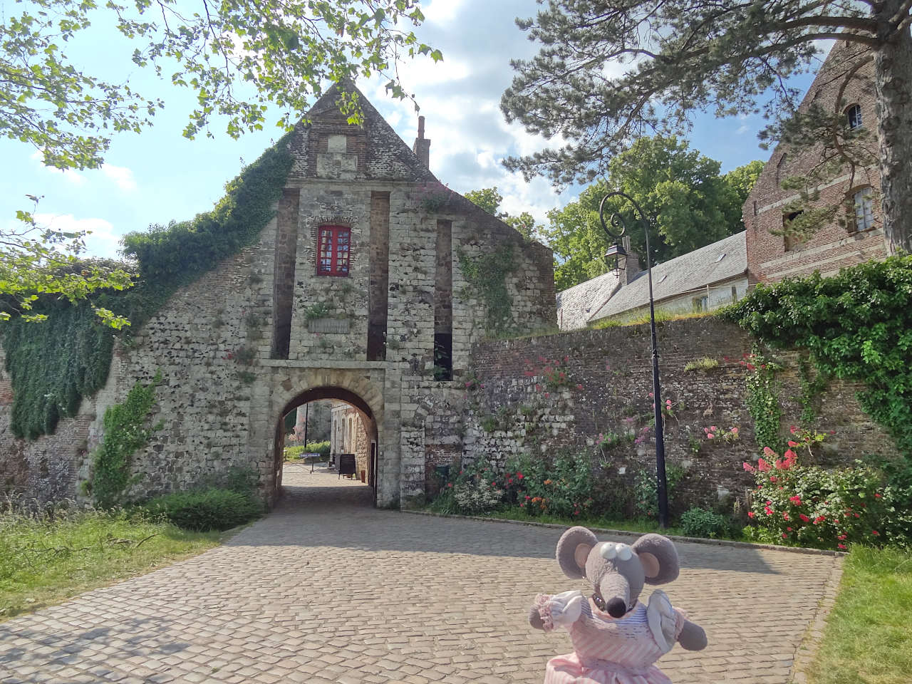 entrée de la citadelle de Montreuil-sur-Mer