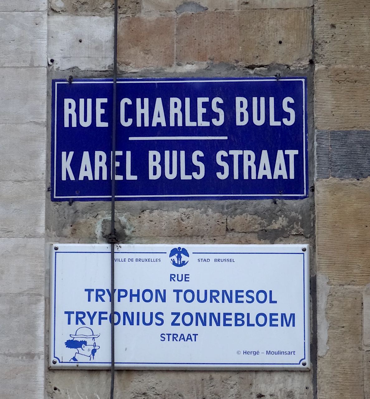 panneau rue Bruxelles