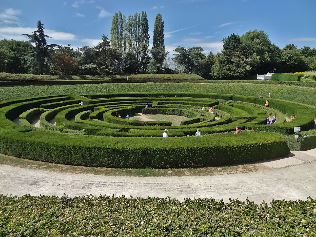 Parc colline aux oiseaux à Caen