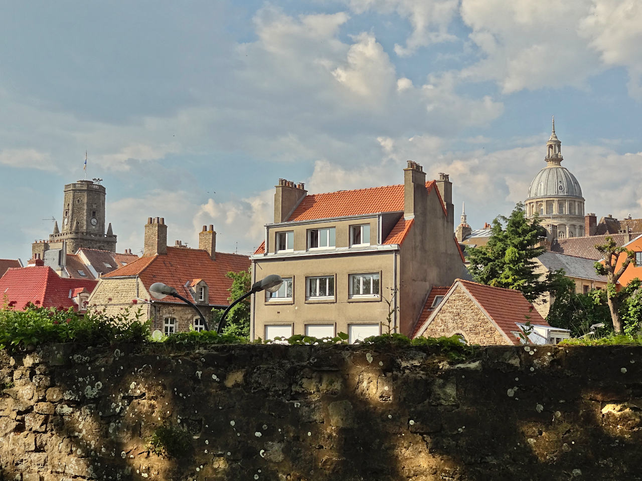 remparts Boulogne-sur-mer vue