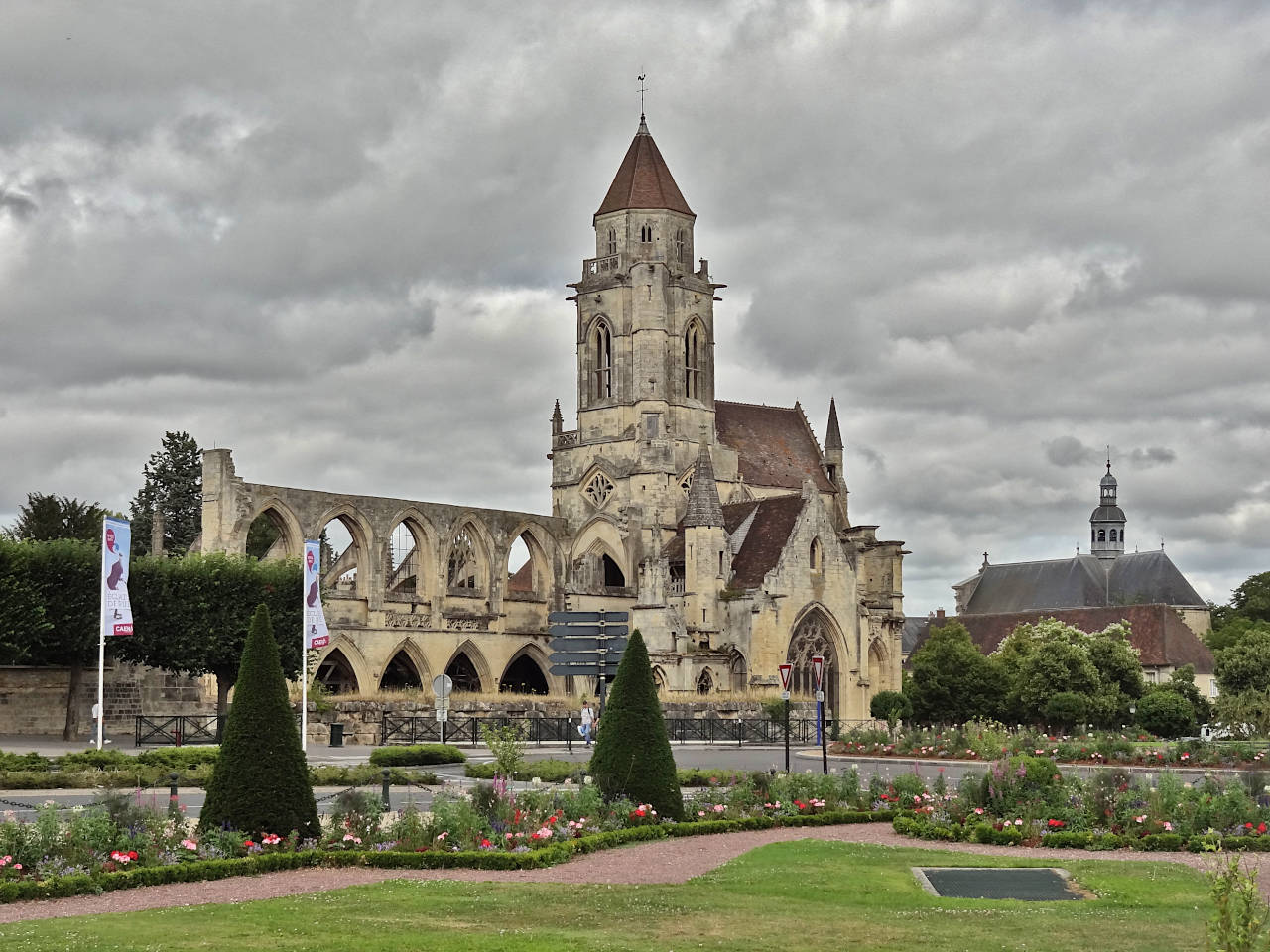 ruines de Saint-Etienne-le-Vieux de Caen