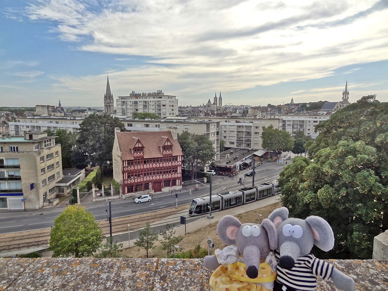 vue sur Caen