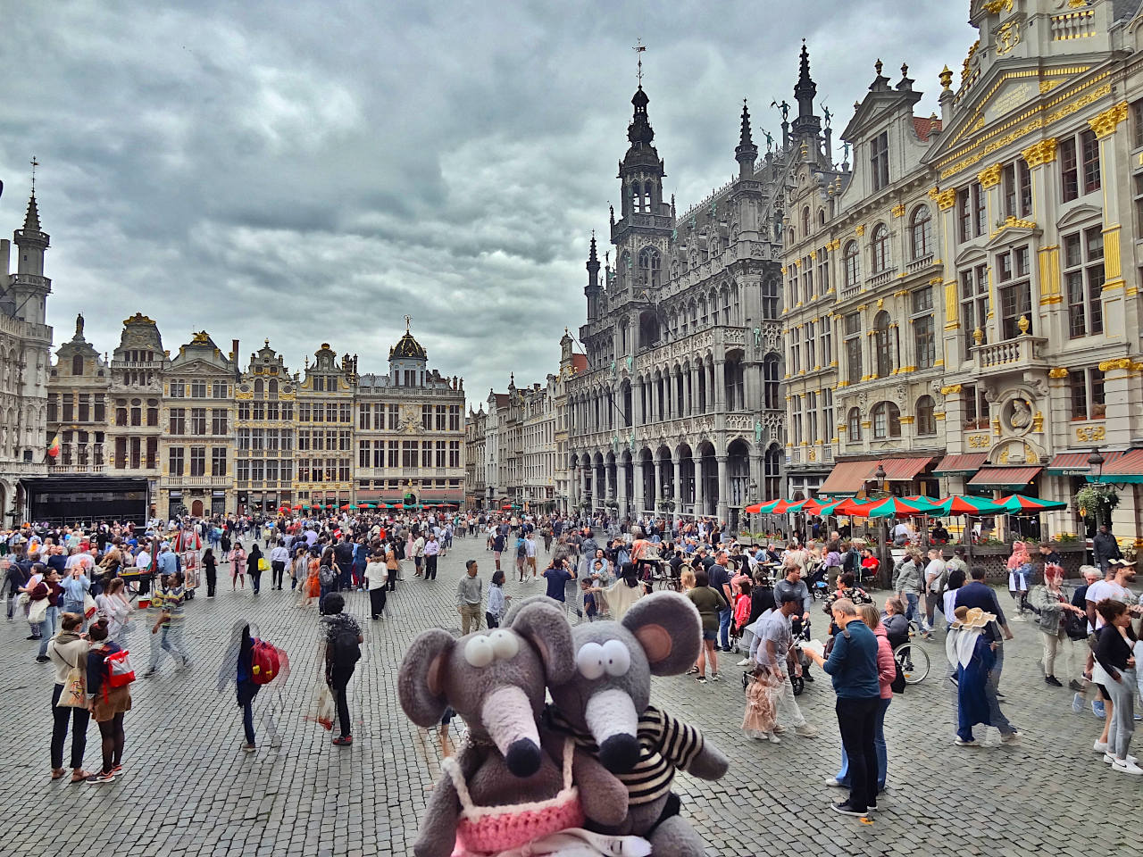vue sur la Grand Place de Bruxelles