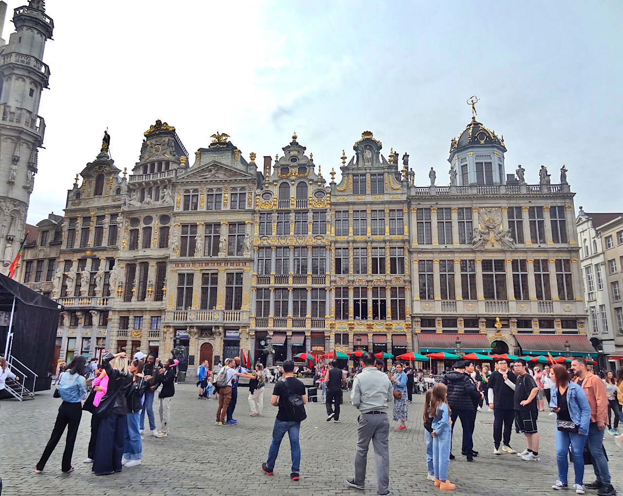 maisons des corporations sur la Grand-Place de Bruxelles