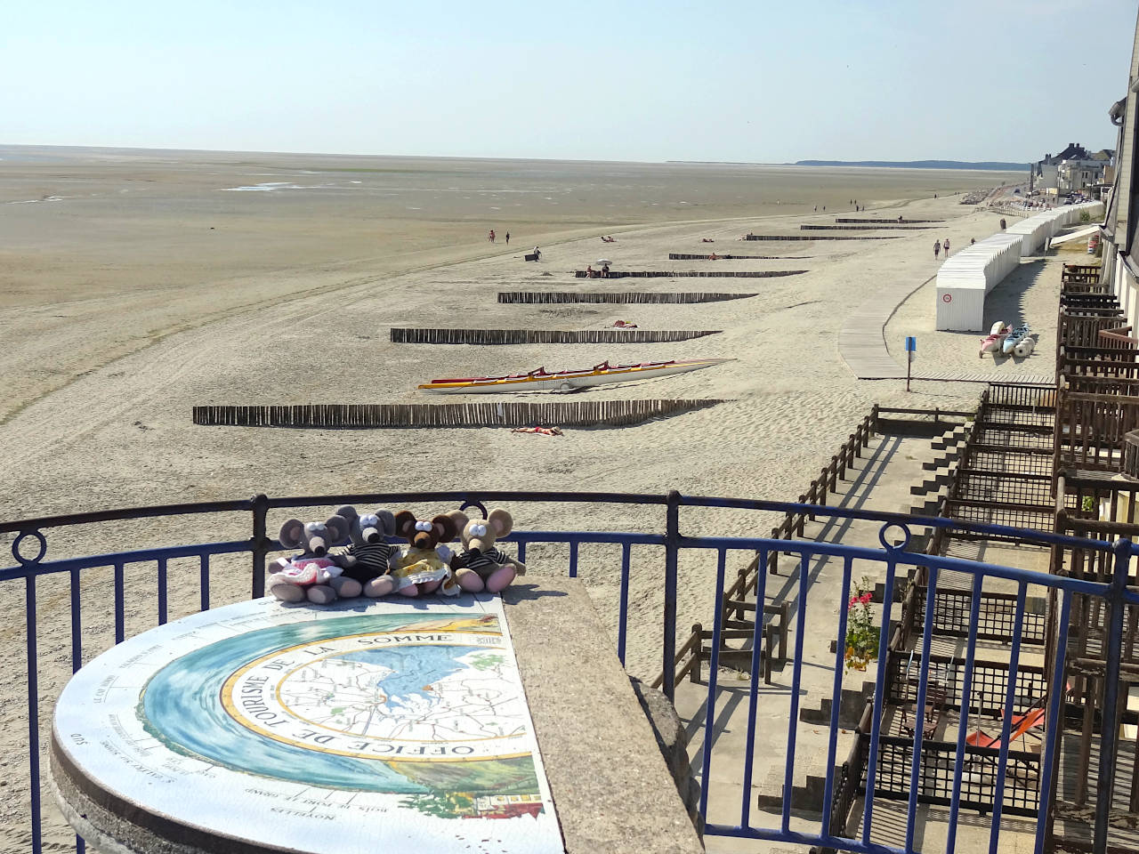 plage du Crotoy vue