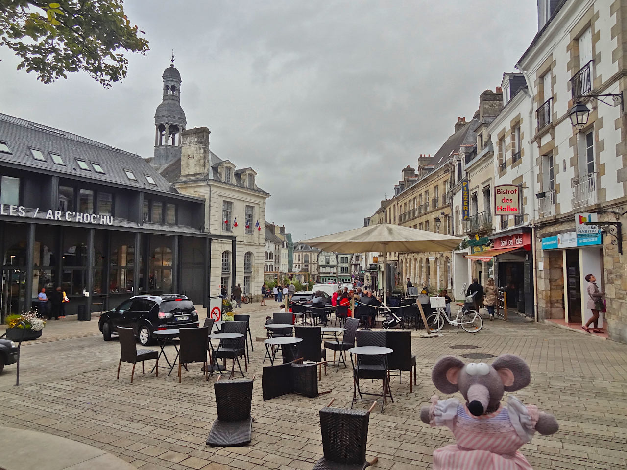 place de la République à Auray
