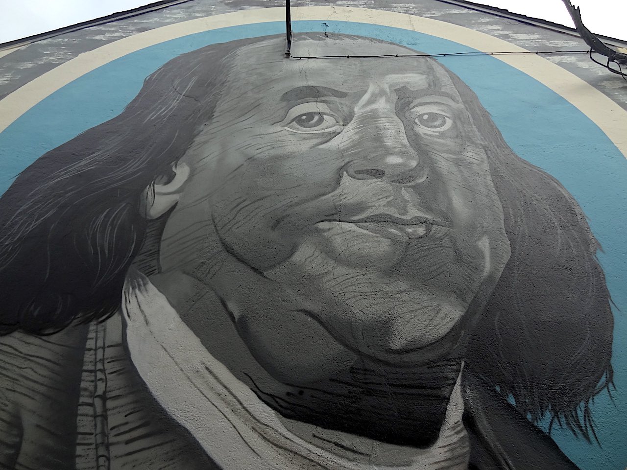street art Benjamin-Franklin Auray