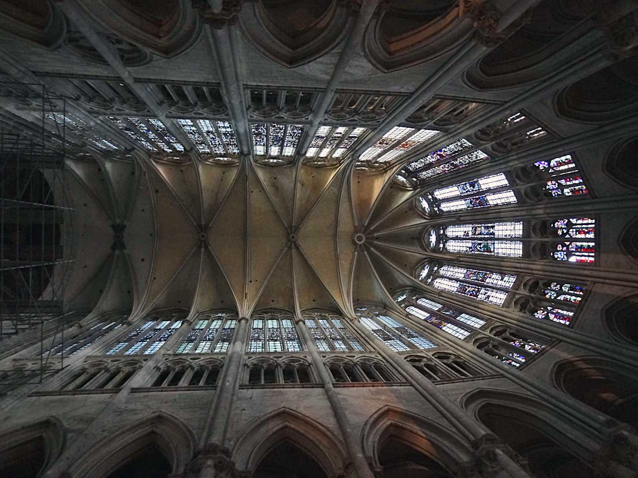 Voûtes du chœur de la cathédrale de Beauvais
