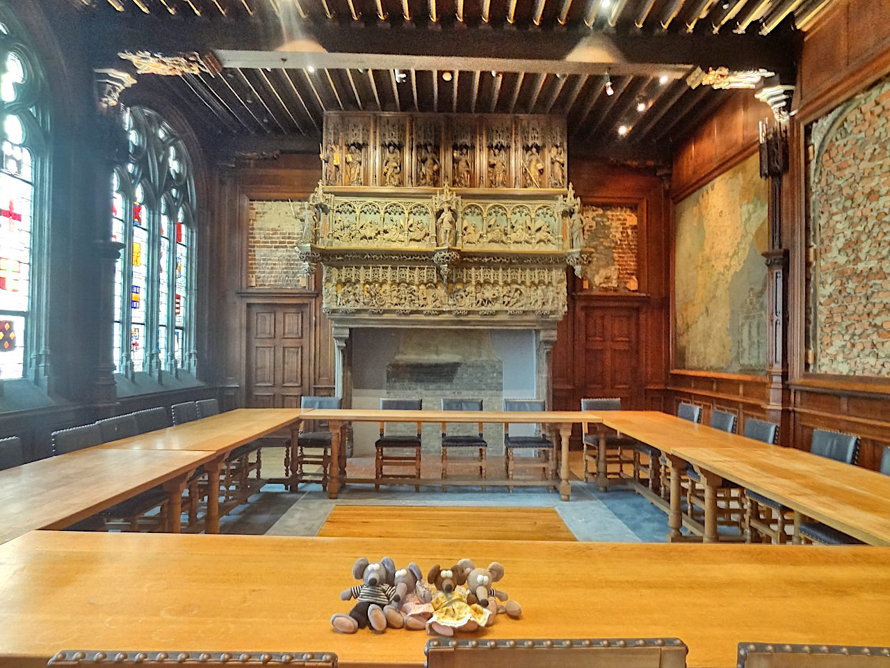 ancienne salle du Conseil de l'Hôtel de Ville de Courtrai